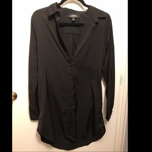 LuLus Black Shirtdress